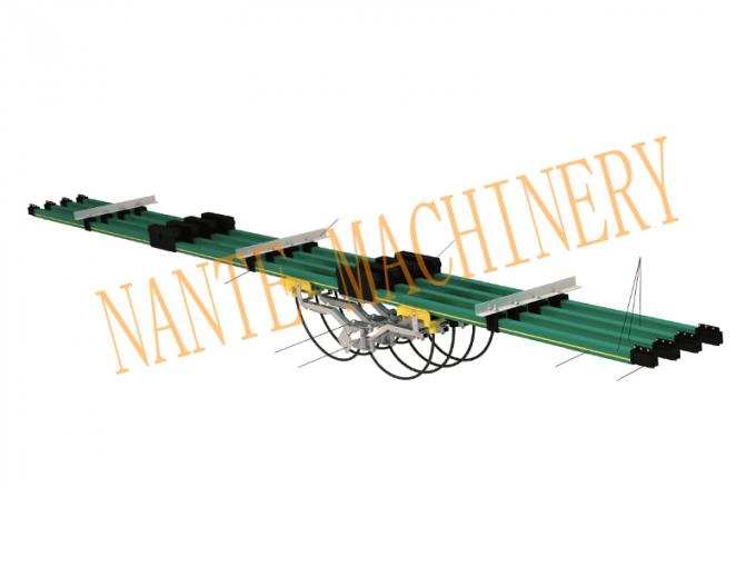 Alluminio NCT-500/spazzola di NCT*2-500 Carbn per gli accessori della ferrovia del conduttore NSP-H32 0