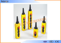 IP65 Industrial Remote Pendant Control Stations Plastic For Crane