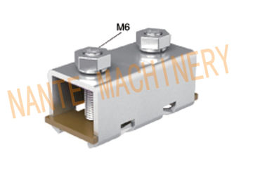 Powerail Enclosed Conductor Rail System PVC Housing Busbar / Joint Bolts